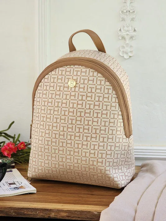 Bolso Tommy Hilfiger para dama XW03752-9740F5 COLOR BEIGE