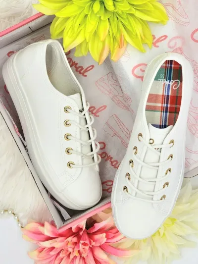 Tenis Coral para dama color blanco NASH 3 WHITE