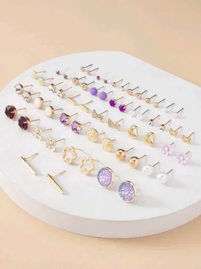30 pares Pendientes