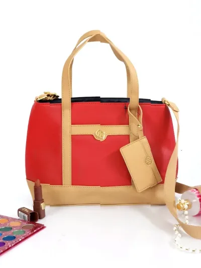 Mochila Tommy Hilfiger para dama color rojo