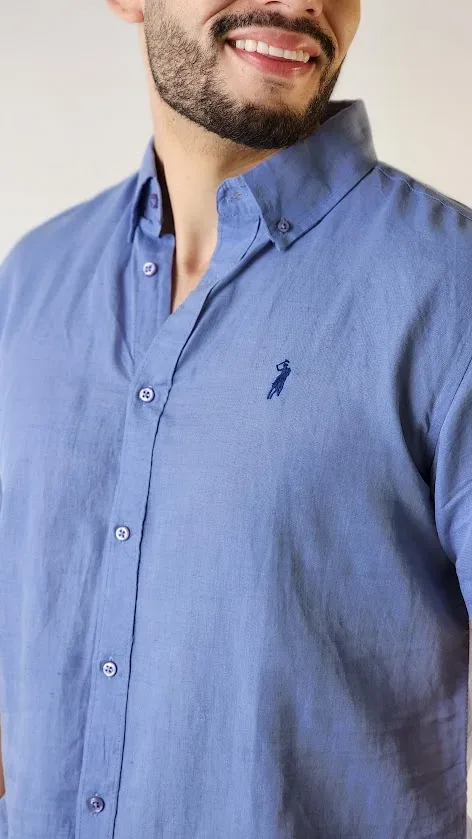 Camisa Cambridge polo para caballero