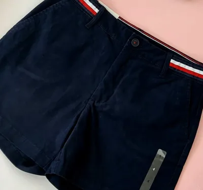 Short Tommy Hilfiger para dama color azul