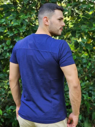 Camiseta Hummer para caballero color azul