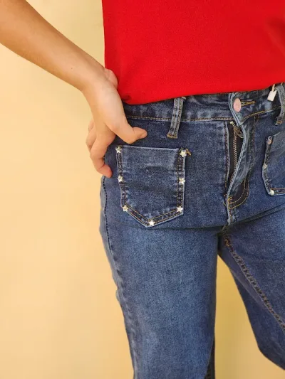 Jeans Bacci para niña B-7-162267 COLOR AZUL