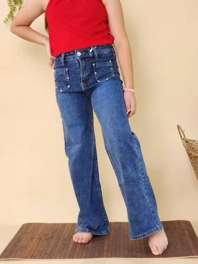 Jeans Bacci para niña B-7-162267 COLOR AZUL