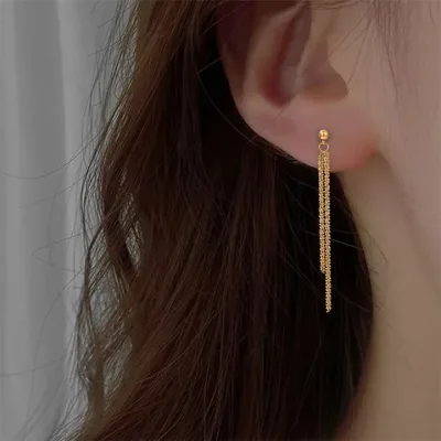 Aretes para dama de acero inoxidable