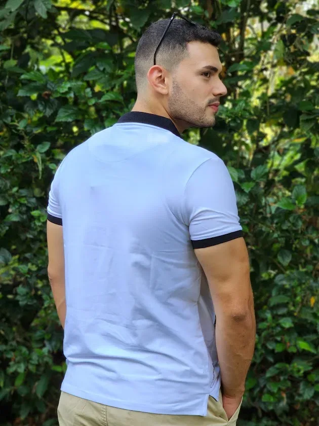 Camiseta Hummer para caballero color blanco
