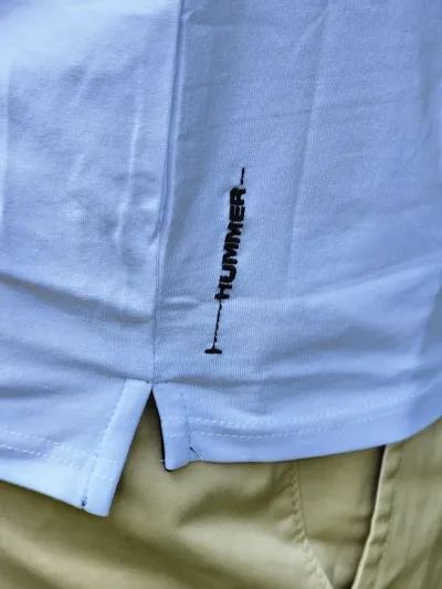 Camiseta Hummer para caballero color blanco