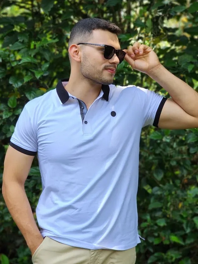 Camiseta Hummer para caballero color blanco