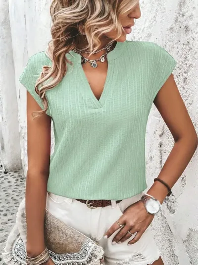Blusa color verde claro