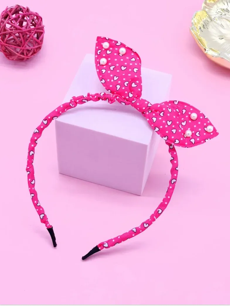 Diadema diseño corazones