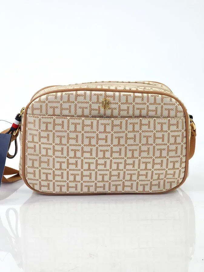Bolso Tommy Hilfiger para dama color beige