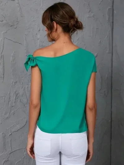 Blusa para dama color verde