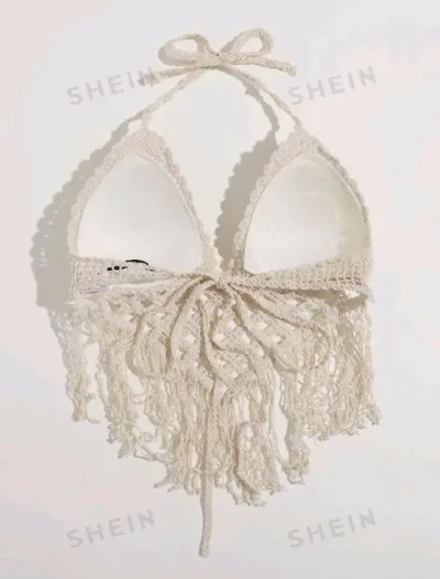 Crop top tejido para dama