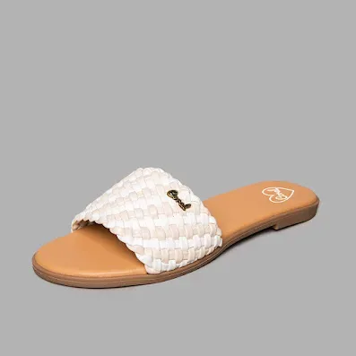 Sandalias Coral para dama color Cream Irina