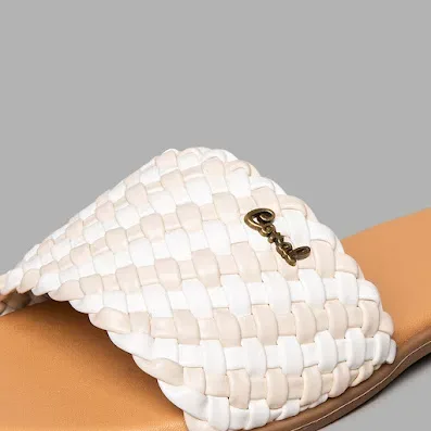 Sandalias Coral para dama color Cream Irina