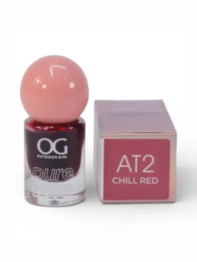 Tinta OG para labios AT2 #CHILL RED