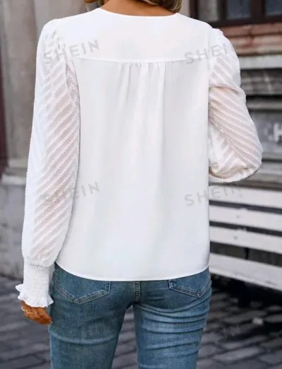 Blusa para dama color blanco