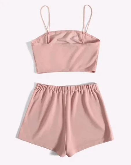 Conjunto para dama color palo rosa