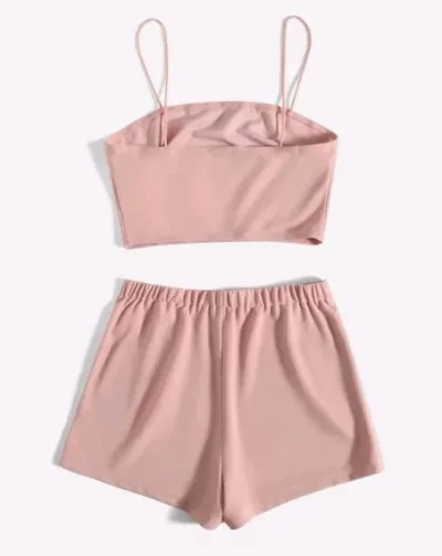 Conjunto para dama color palo rosa