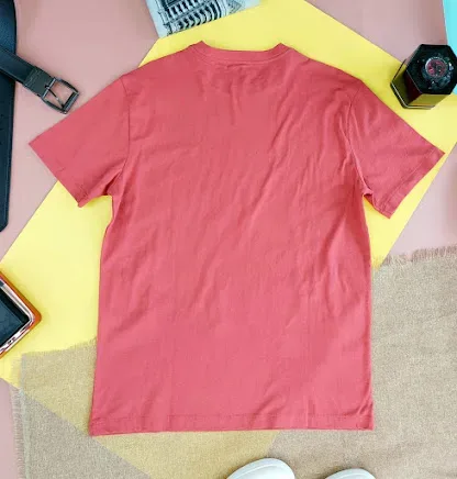 Camiseta American Eagle para caballero color terracota