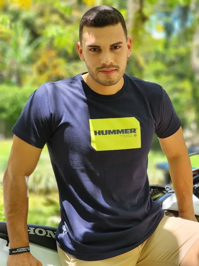 Camiseta Hummer para caballero H23100125
