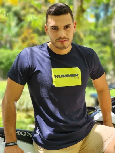 Camiseta Hummer para caballero H23100125