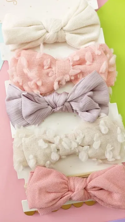 Conjunto de 5 vinchas de cabello para niña