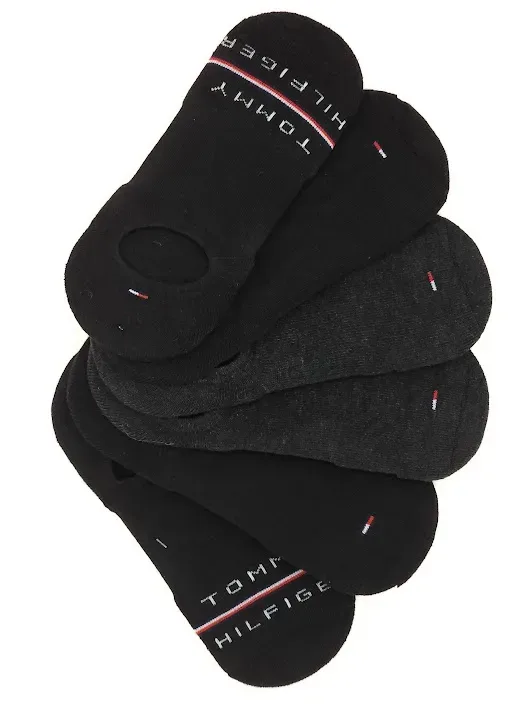 Set 6 pares de medias Tommy Hilfiger para caballero