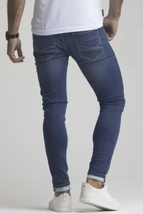 Jeans Hummer para caballero color mezclilla H22213122