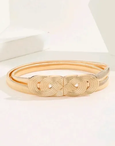 Cinturón para dama color dorado