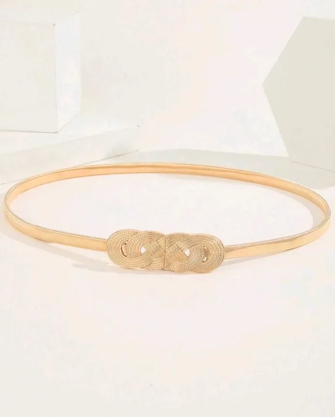 Cinturón para dama color dorado
