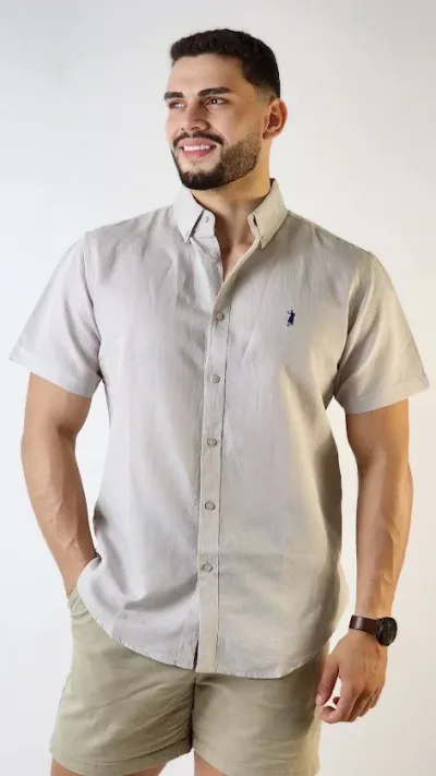 Camisa Cambridge polo para caballero