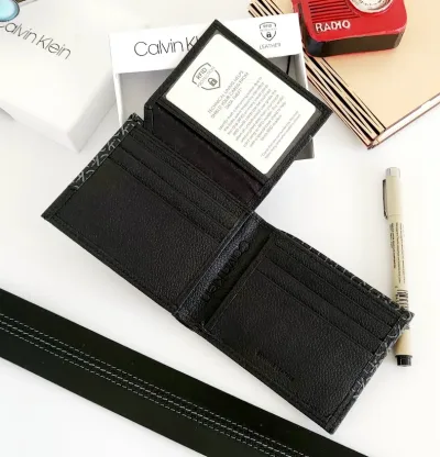 Billetera CALVIN KLEIN de caballero color negra