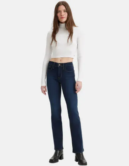 Jeans Levi´s 315-0111 Shapping straight para dama color azul