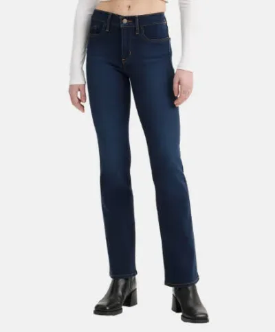 Jeans Levi´s 315-0111 Shapping straight para dama color azul
