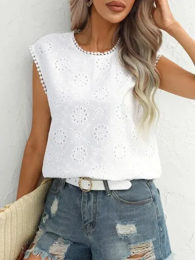 Blusa para dama color blanco