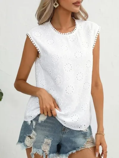 Blusa para dama color blanco