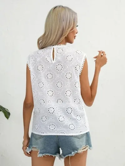 Blusa para dama color blanco