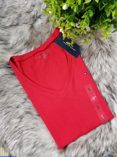 Blusa Tommy Hilfiger para dama color rojo