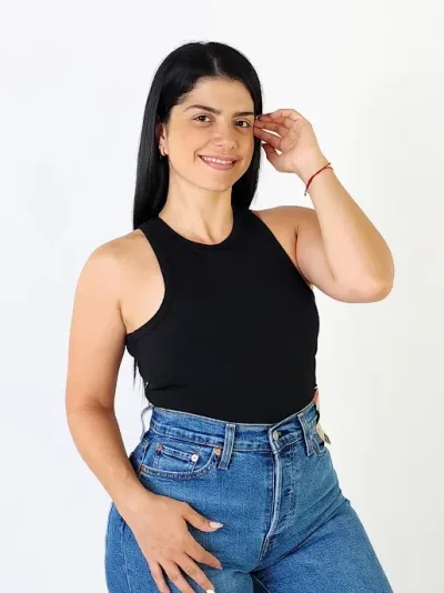 Blusa para dama color negro