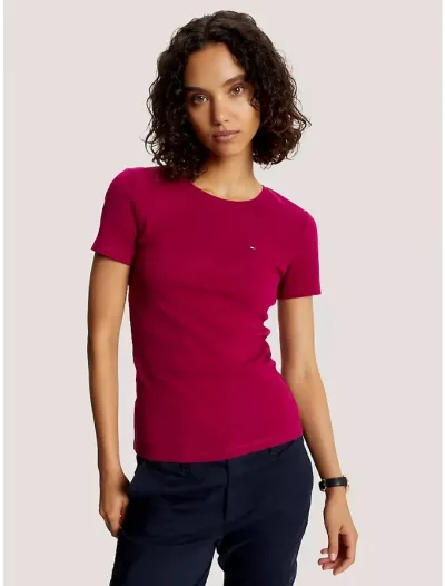 Camiseta Tommy Hilfiger para dama color fucsia