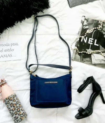 Bolso  para hombro Tommy Hilfiger color azul