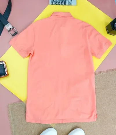 Camiseta American Eagle para caballero color naranja