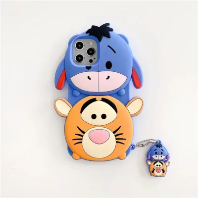 Funda para celular con diseño de Ígor y Tigger
