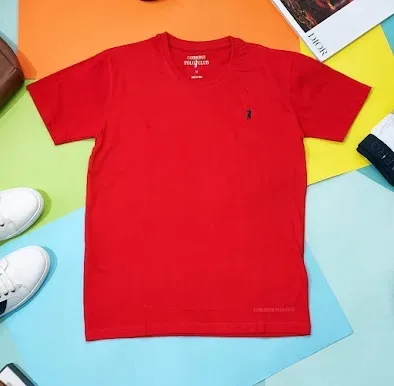 Camiseta Cambridge Polo Club para caballero color rojo
