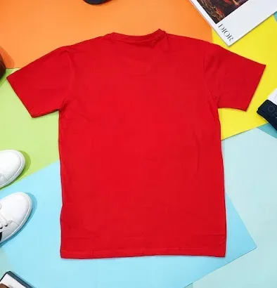 Camiseta Cambridge Polo Club para caballero color rojo