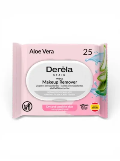 Toallitas desmaquillantes Derela ALOE VERA #COLOR ROSA