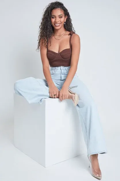 Jeans YMI para dama color celeste 37Q