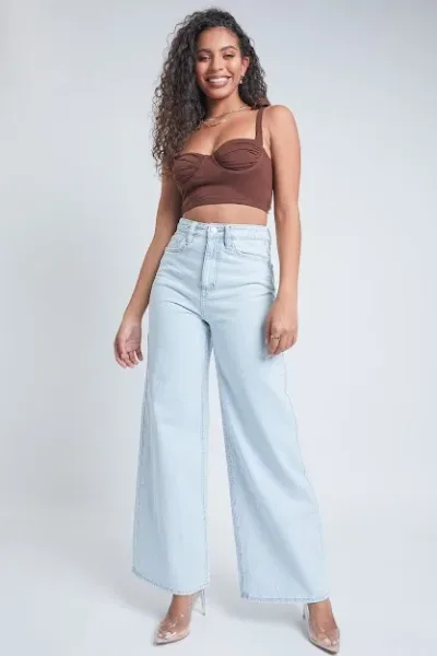 Jeans YMI para dama color celeste 37Q